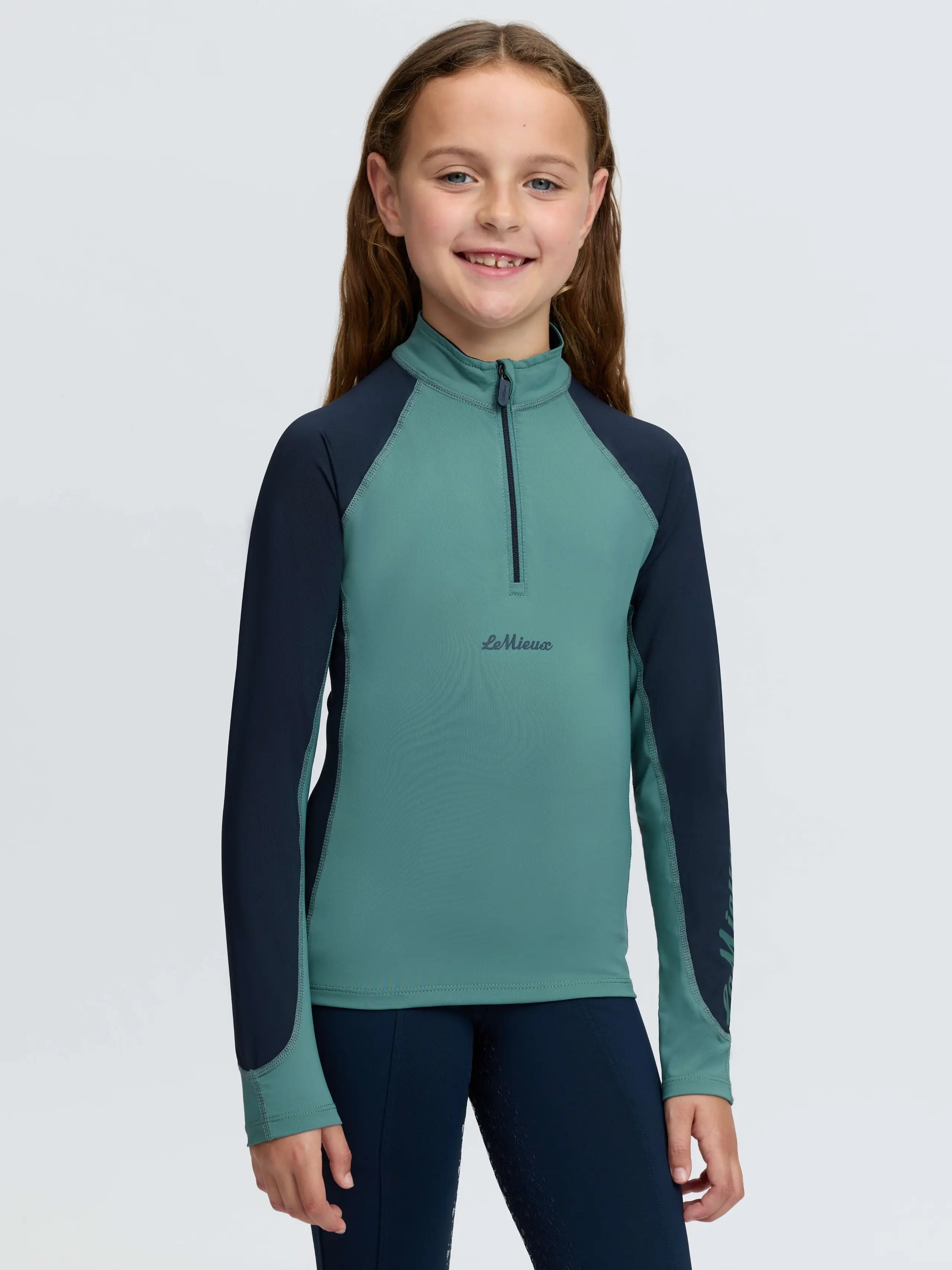 LeMieux Mini Base Layer Navy/Aloe