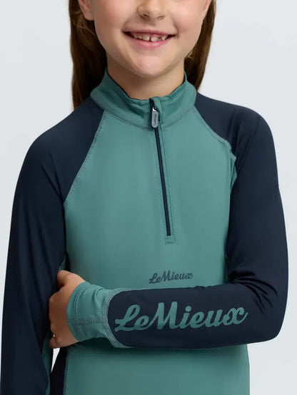 LeMieux Mini Base Layer Navy/Aloe
