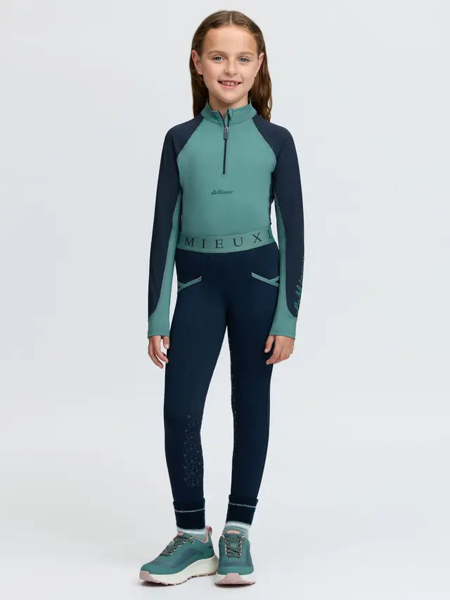 LeMieux Mini Base Layer Navy/Aloe