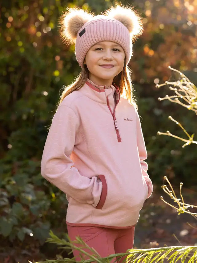 LeMieux Mini Maggie Heart Fleece Petal