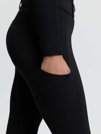 LeMieux Young Rider Bex Half Seat Breeches Black