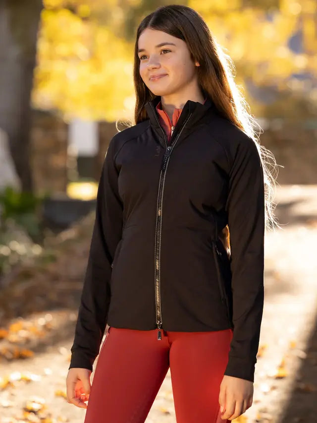 LeMieux Young Rider Betty Lightweight Jacket Black