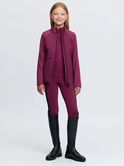 LeMieux Young Rider Betty Lightweight Jacket Blackberry