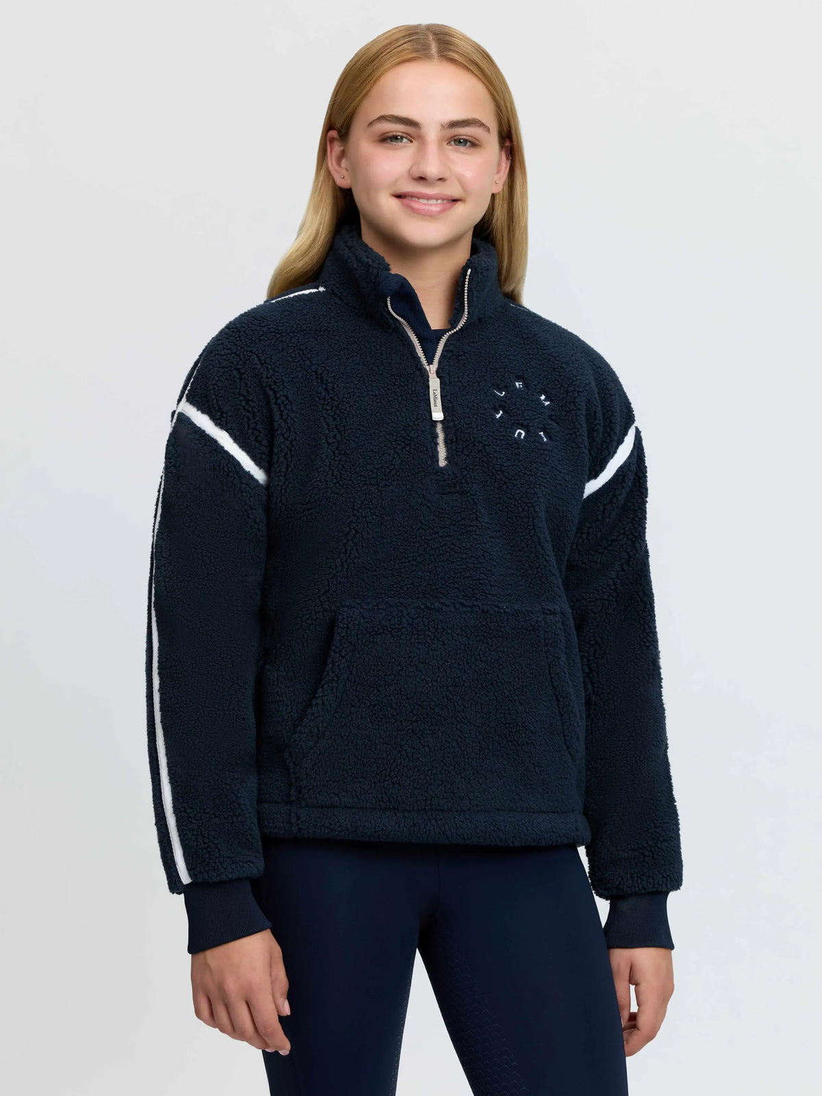 LeMieux Young Rider Jody Teddy Fleece Navy