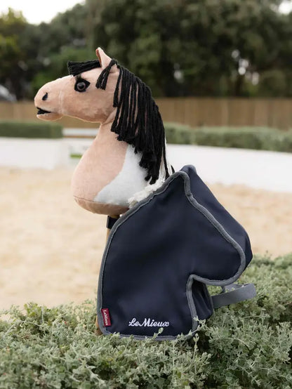 LeMieux Hobby Horse Mini Carry Bag Navy - Stylish equestrian accessory for toy horses.