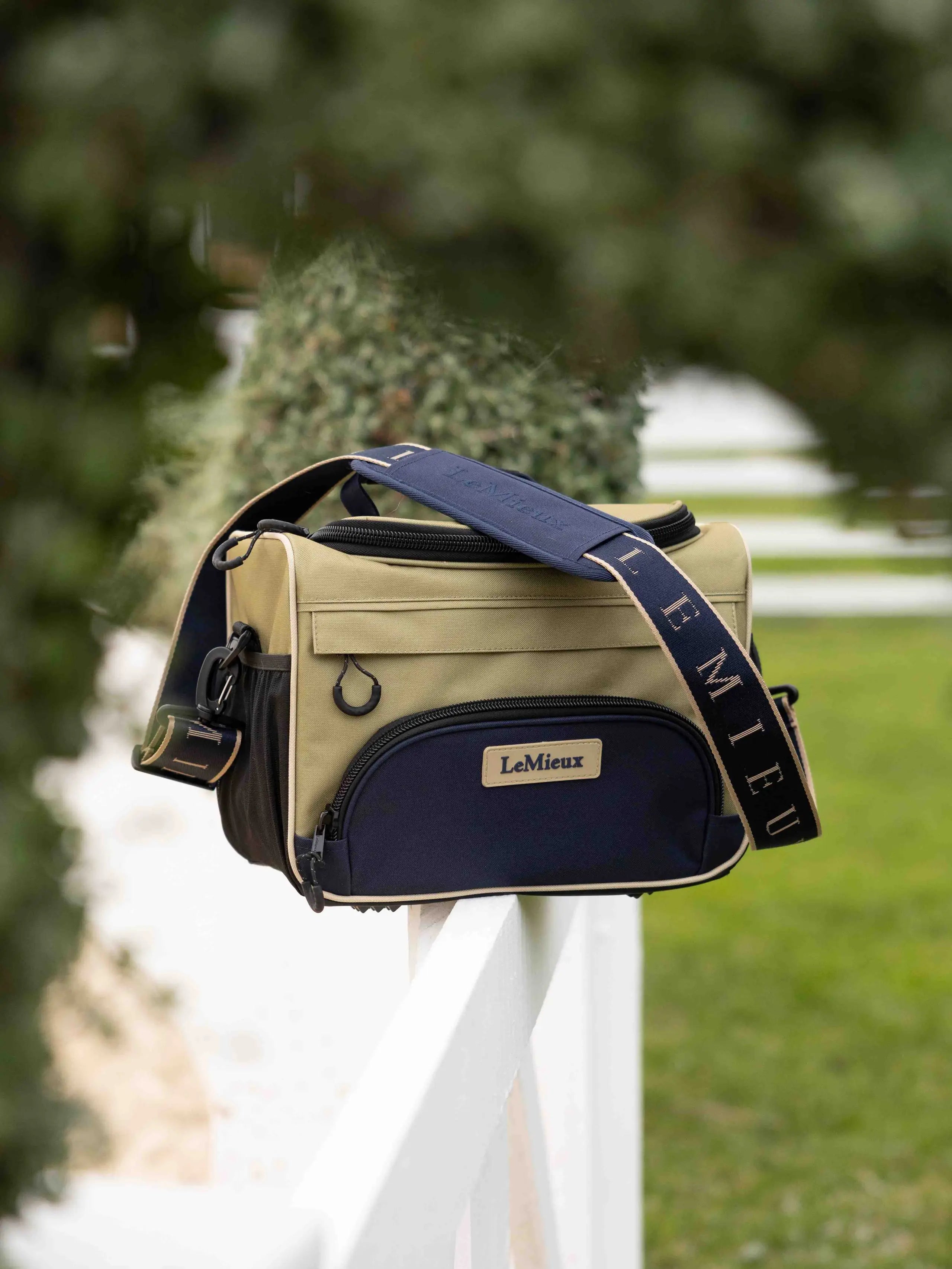 LeMieux ProKit Lite grooming bag in Gooseberry, ideal for equestrian storage and travel.