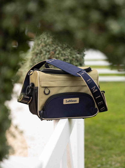 LeMieux ProKit Lite grooming bag in Gooseberry, ideal for equestrian storage and travel.