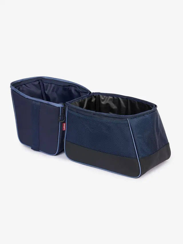 LeMieux Step In Boot Bag Navy: Clever welly bag to keep mud contained. Features horizontal zip.