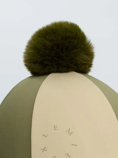 LeMieux Harlequin Hat Silk Willow/Pear