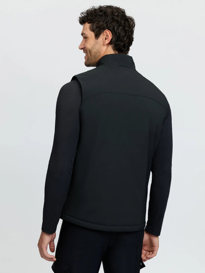 LEMIETUX Men's Black Insulated Water-Resistant Gilet - Equiflair