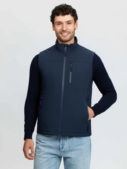 LeMieux Mens Midweight Insulated Gilet Navy