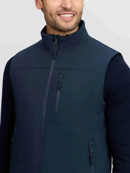 LeMieux Mens Midweight Insulated Gilet Navy