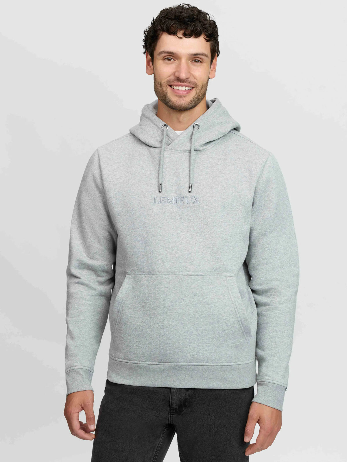 LeMieux Mens Hoodie Grey