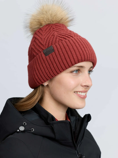 LeMieux Clara Knit Beanie Russet