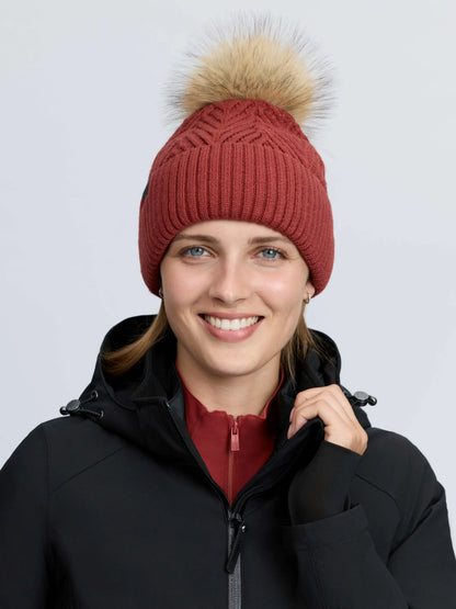 LeMieux Clara Knit Beanie Russet