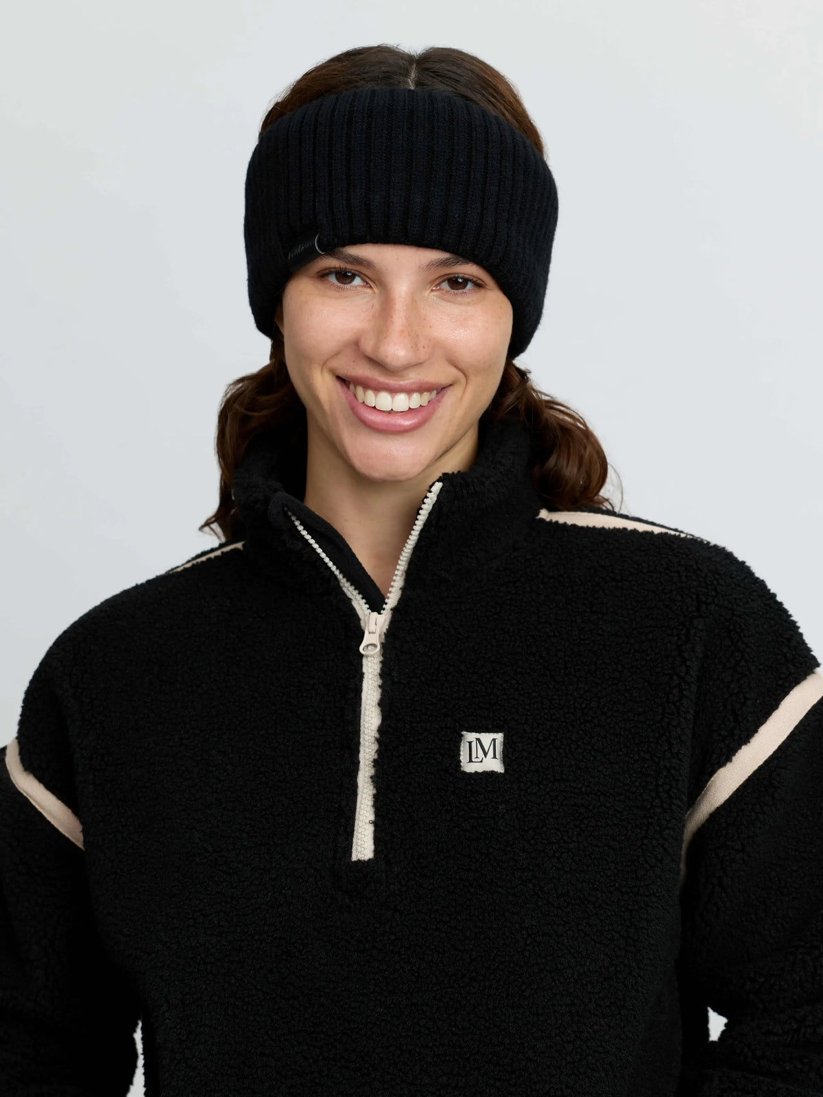 LeMieux Clara Rib Headband Black