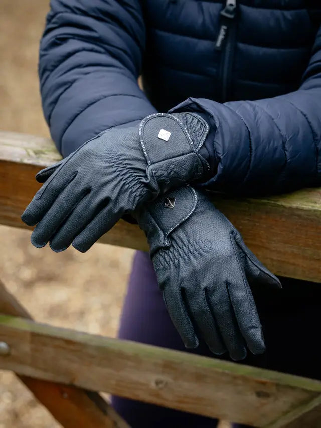 LeMieux Classic Riding Gloves Navy