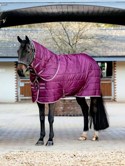 LeMieux Arika 200g Blackberry horse rug with detachable neck from Equiflair
