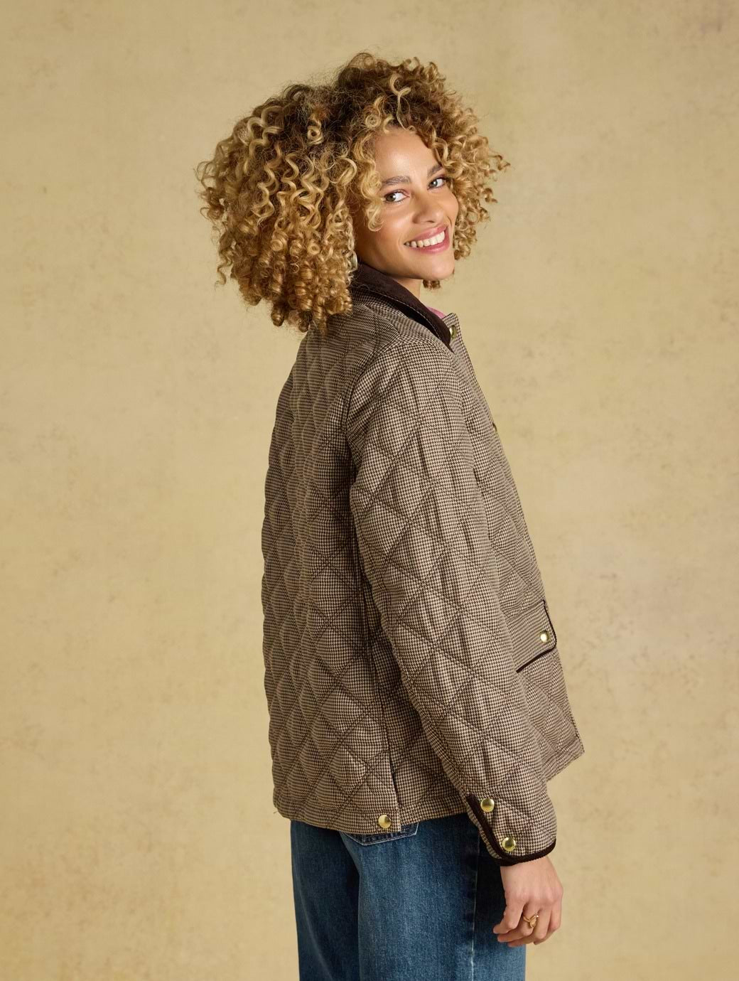 Women's Joules Harrogate Check Jacket