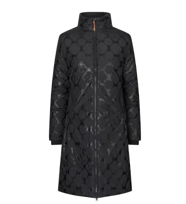 Kingsland KLVY Ladies Insulated Parka Black: Waterproof & Windproof Riding Coat