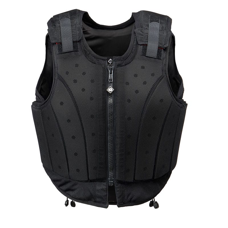 Charles Owen Kontor Child's Body Protector - Black Horse Riding Safety Vest for Kids