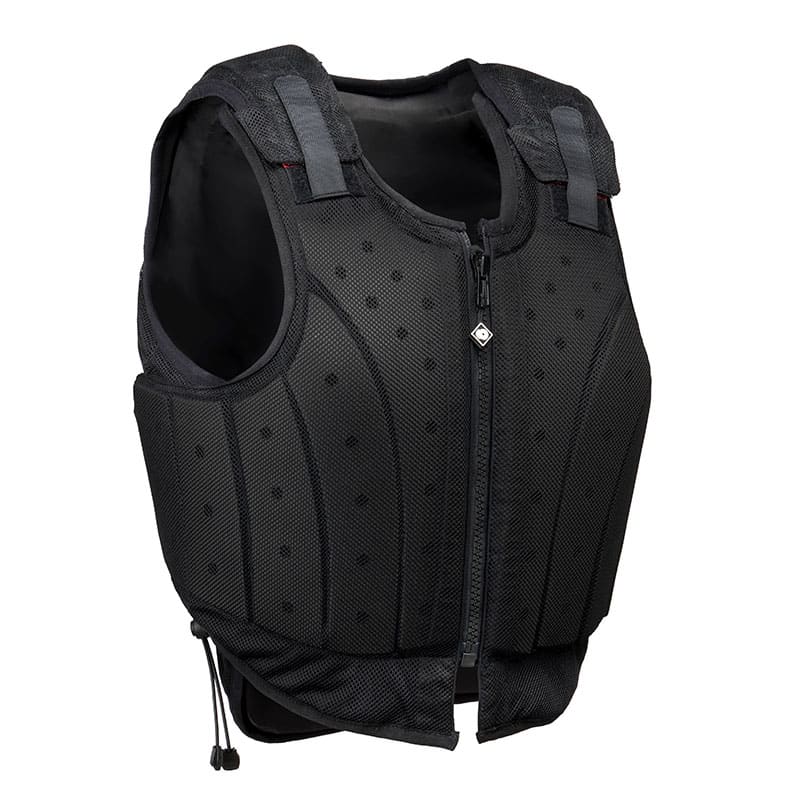 Charles Owen Kontor Childs Body Protector Black: Equestrian Safety Vest for Children