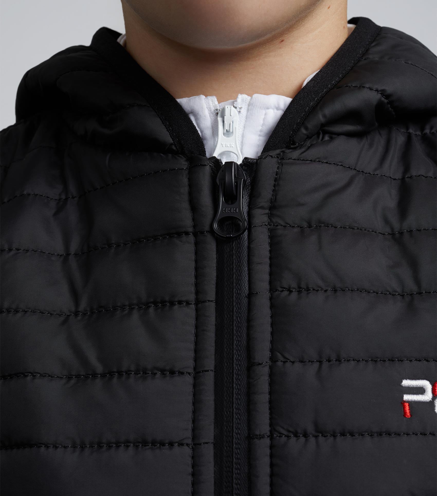 Premier Equine Mini Lamera Girl's Hybrid Riding Gilet Black - Quilted, Lightweight, Waterproof Riding Vest for Girls -…