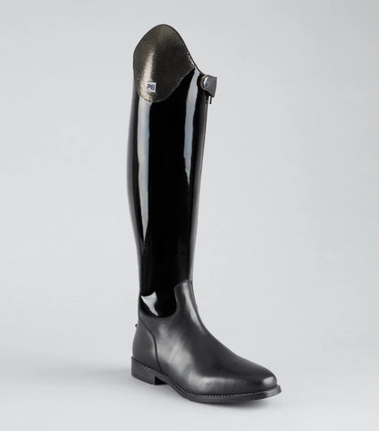 Premier Equine Levade Ladies Black Leather Dressage Riding Boots Knee High Equiflair