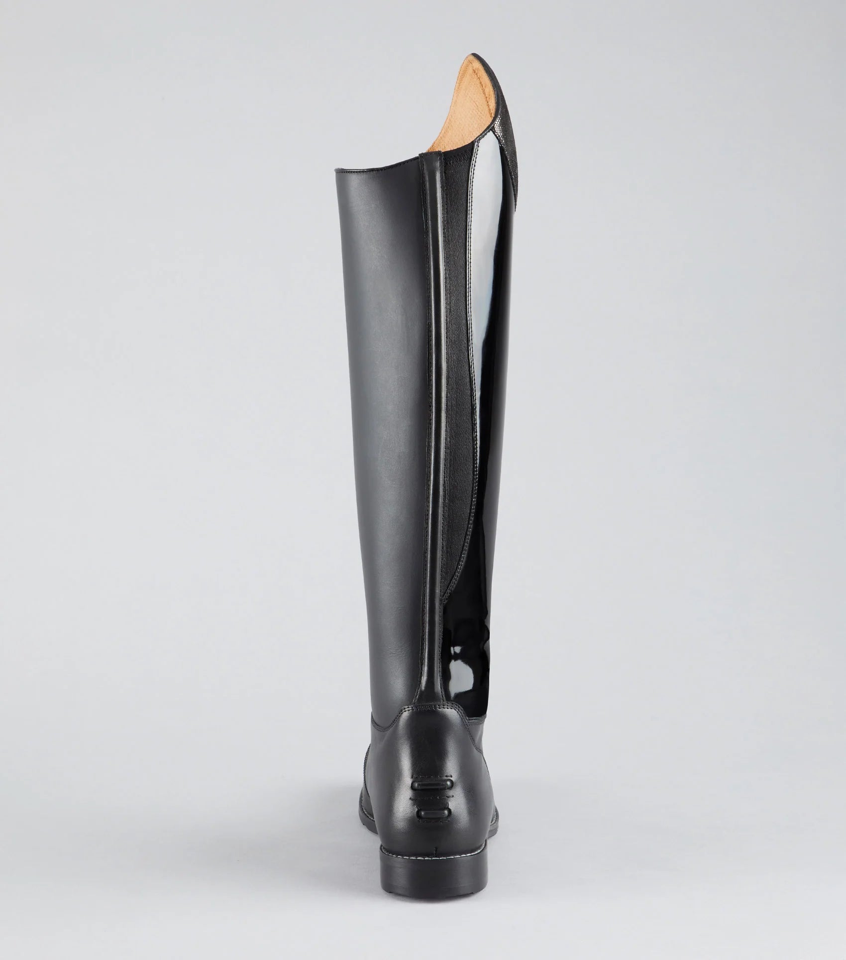 Black Leather Dressage Riding Boots - Knee High Horse Riding Boots
