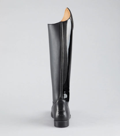 Black Leather Dressage Riding Boots - Knee High Horse Riding Boots