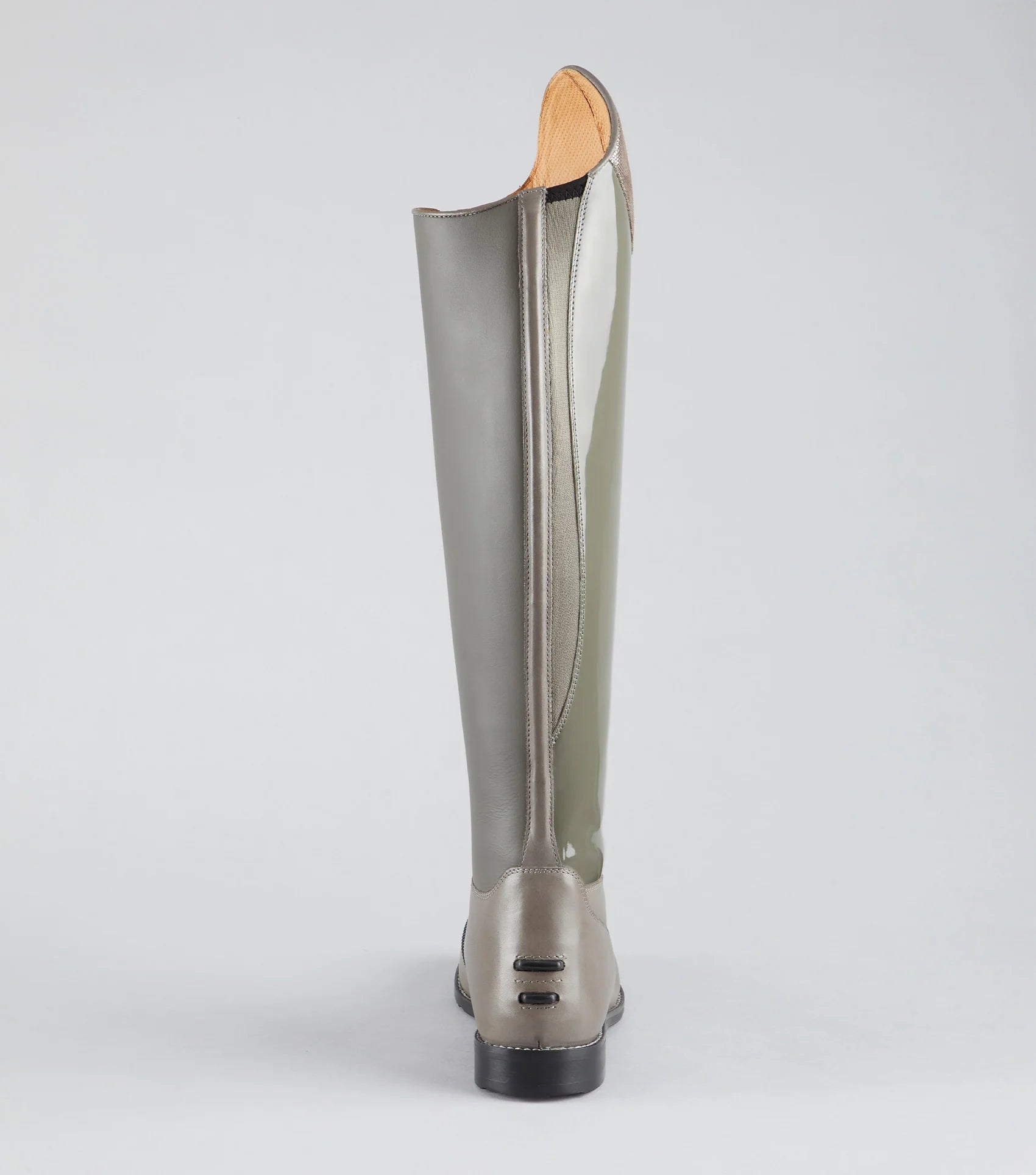 PREMIER EQUINE Levade Grey Leather Dressage Riding Boot - Equiflair - Knee High Equestrian Boot