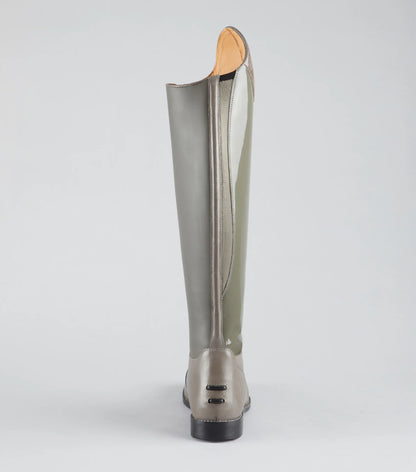 PREMIER EQUINE Levade Grey Leather Dressage Riding Boot - Equiflair - Knee High Equestrian Boot