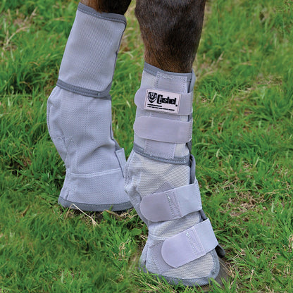 Cashel Crusader Horse Leg Guards - Fly Protection Mesh Wraps for Lower Legs and Pasterns