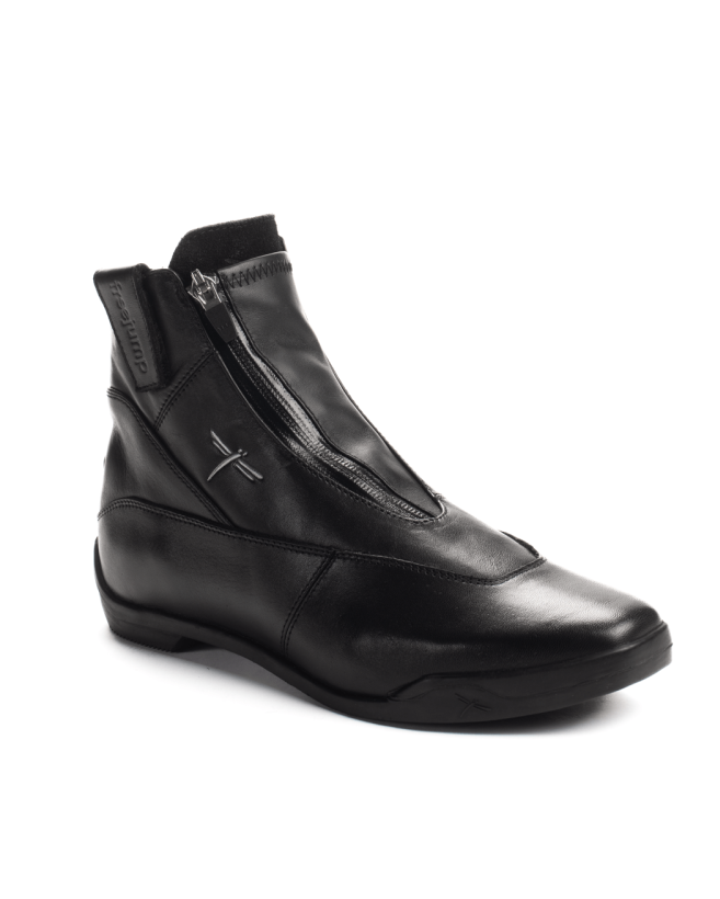FREEJUMP LIBERTY PLUS JODHPUR BOOTS BLACK - Stylish Black Leather Riding Boots for Comfortable Equestrian Performance