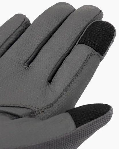 LEMIEUX 3D Mesh Grey Riding Gloves: Touchscreen Compatible Equestrian Gloves