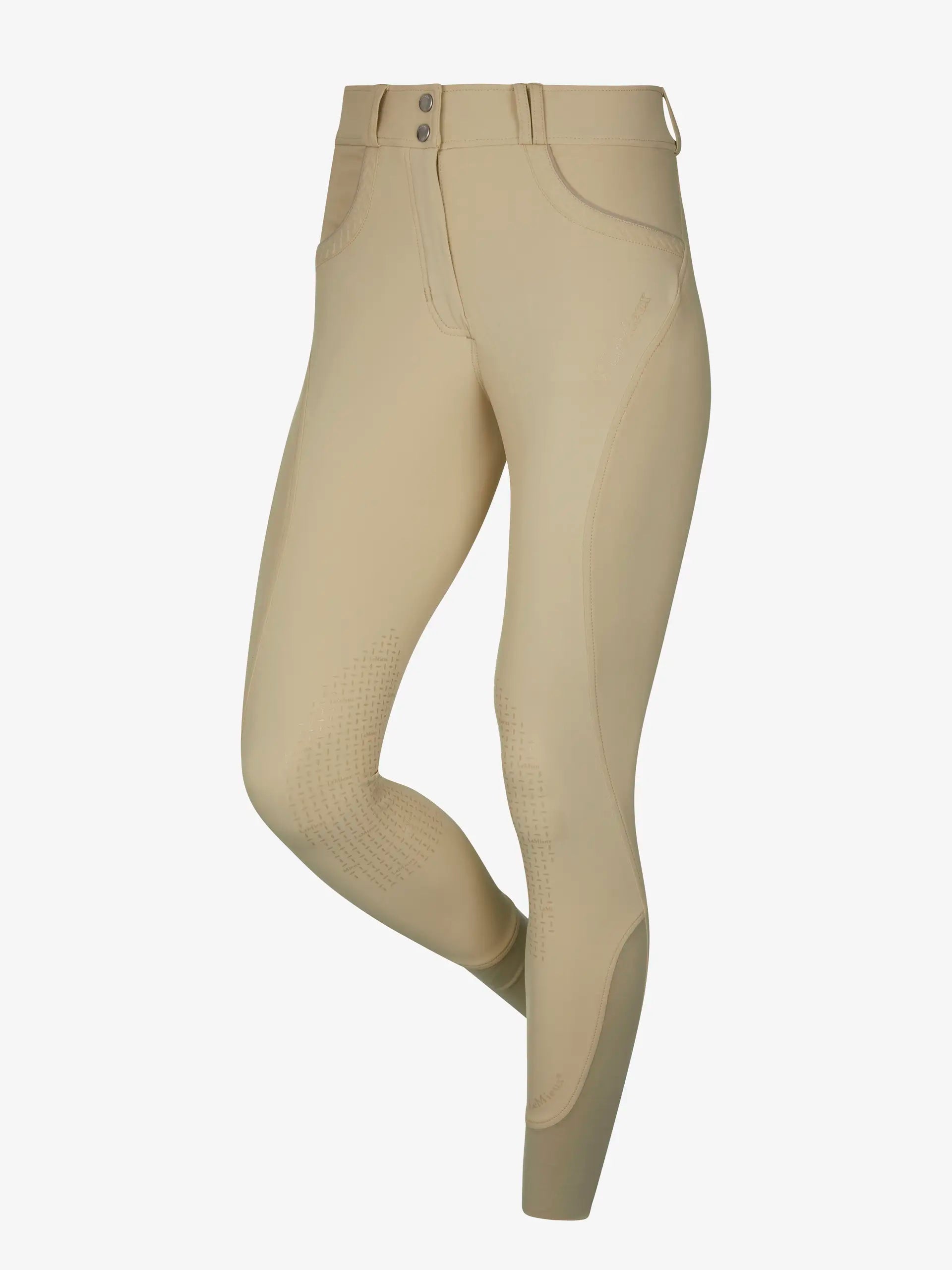 LeMieux LeMieux Amara II Breech Knee Grip Beige