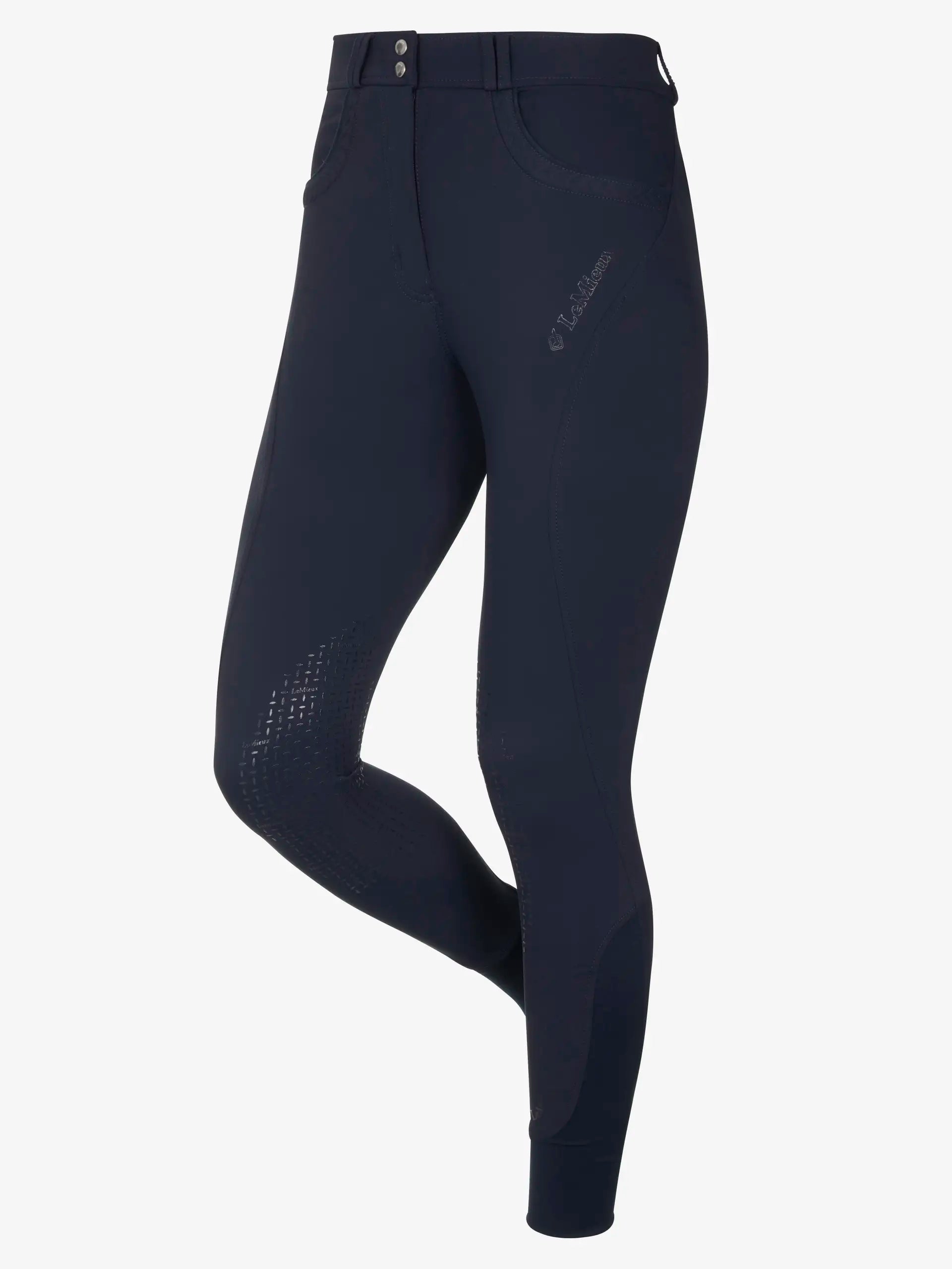 LeMieux LeMieux Amara II Breech Knee Grip Navy