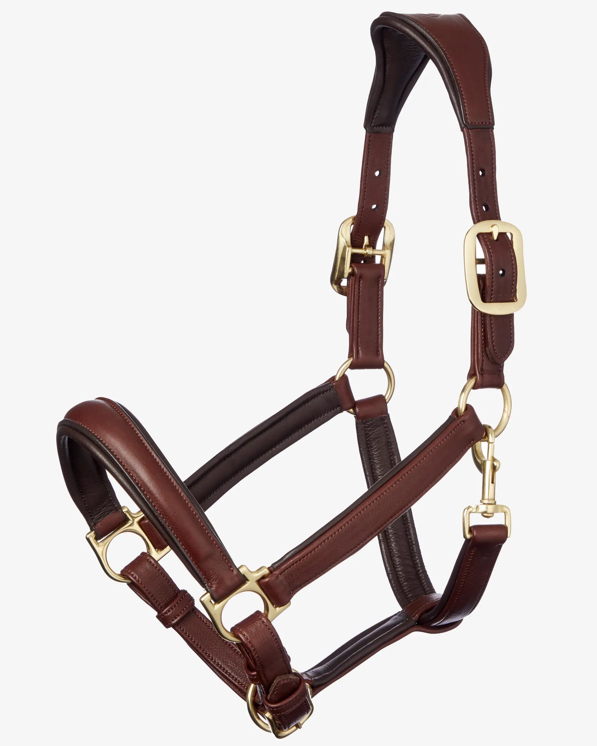 LeMieux Anatomic Headcollar Brown