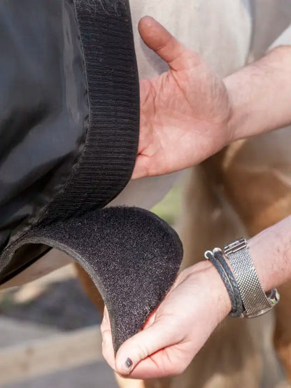 LEMIEUX Anti Rub Bib Black: Horse Rug Chest & Wither Protection | Equiflair