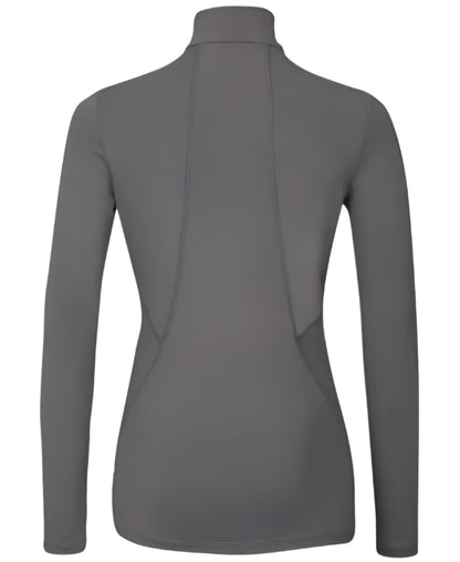 LeMieux Young Rider Slate Base Layer: Performance riding apparel for youth. UV50+, sweat-wicking, & breathable. Equiflair