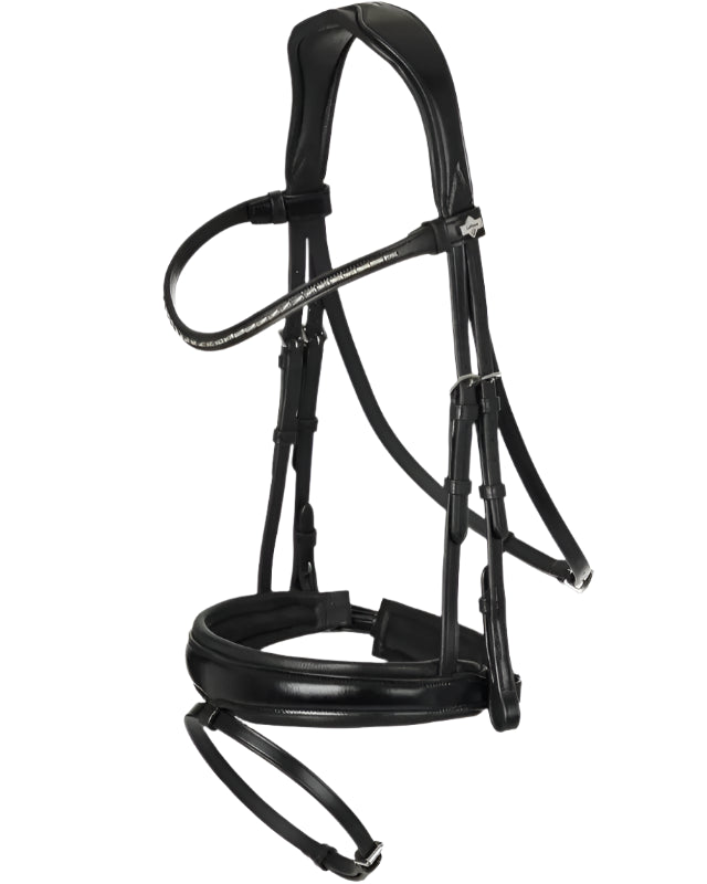 LeMieux Kudos Classic Dressage Bridle Black