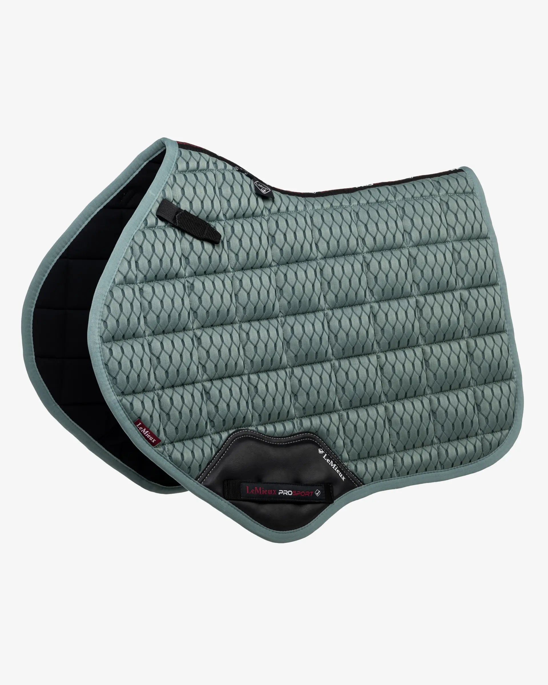 LeMieux Carbon Mesh Close Contact Square Sage