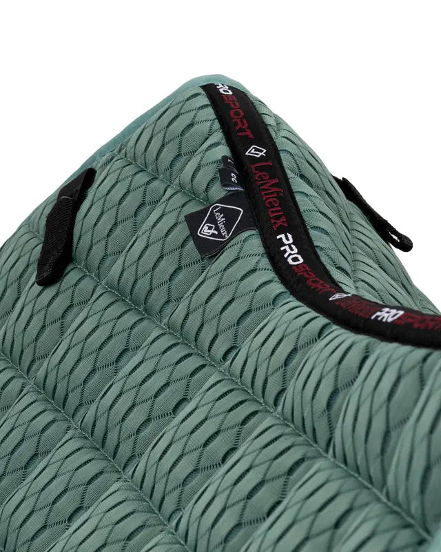 LeMieux Carbon Mesh Close Contact Square Sage