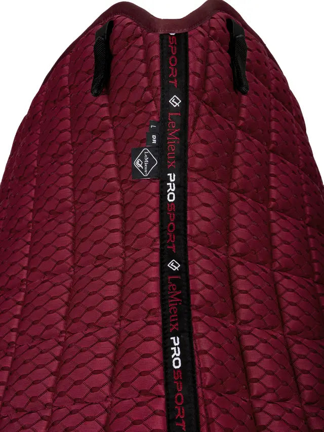 LeMieux Carbon Mesh Dressage Square Mulberry