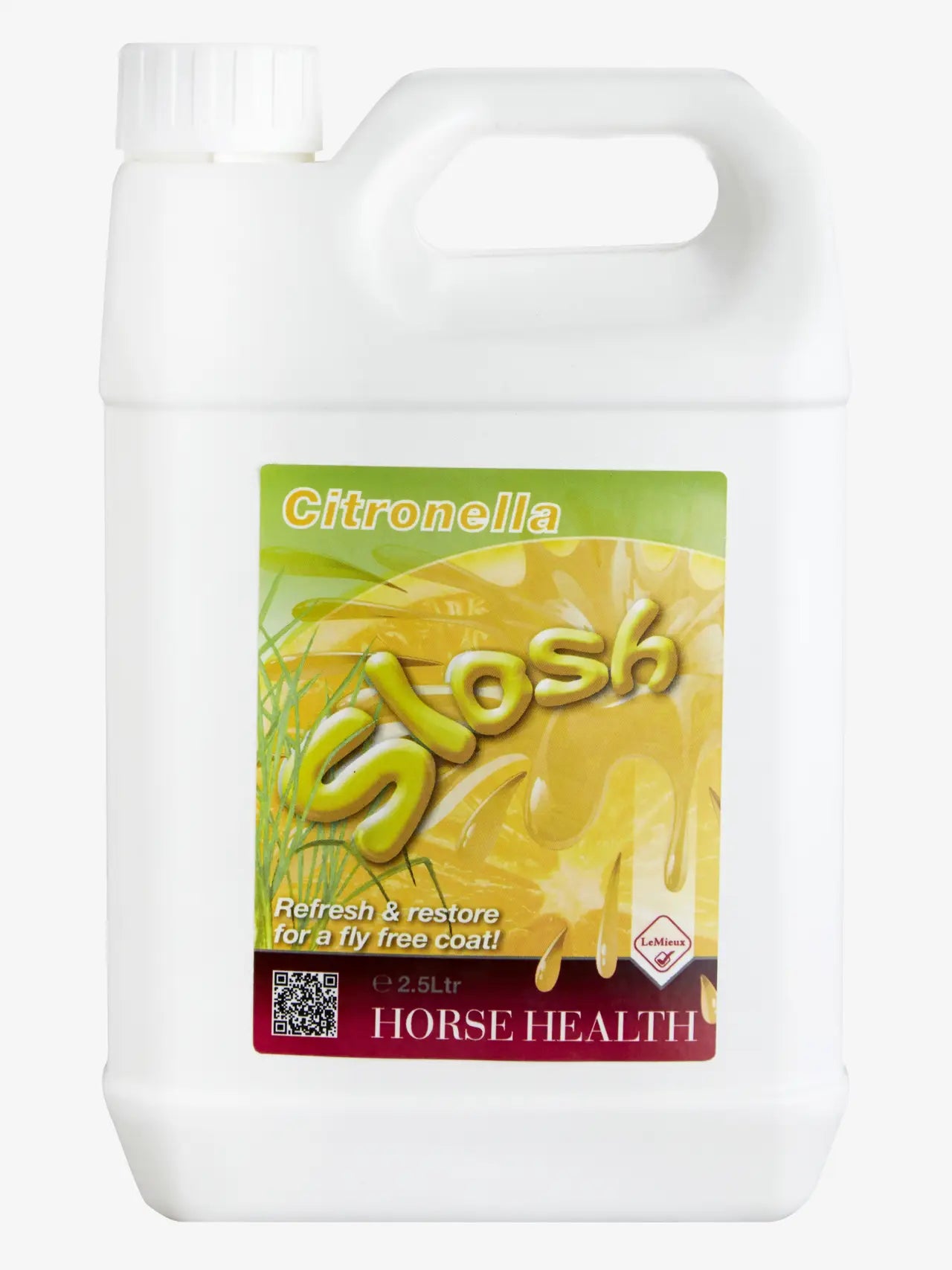 LeMieux Citronella Slosh Horse Health: Fly Repellent & Refreshing Coat Wash for Horses.