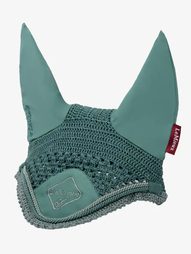 LEMIEUX CLASSIC FLY HOOD SAGE | Horse Fly Mask | Equestrian Protective Gear
