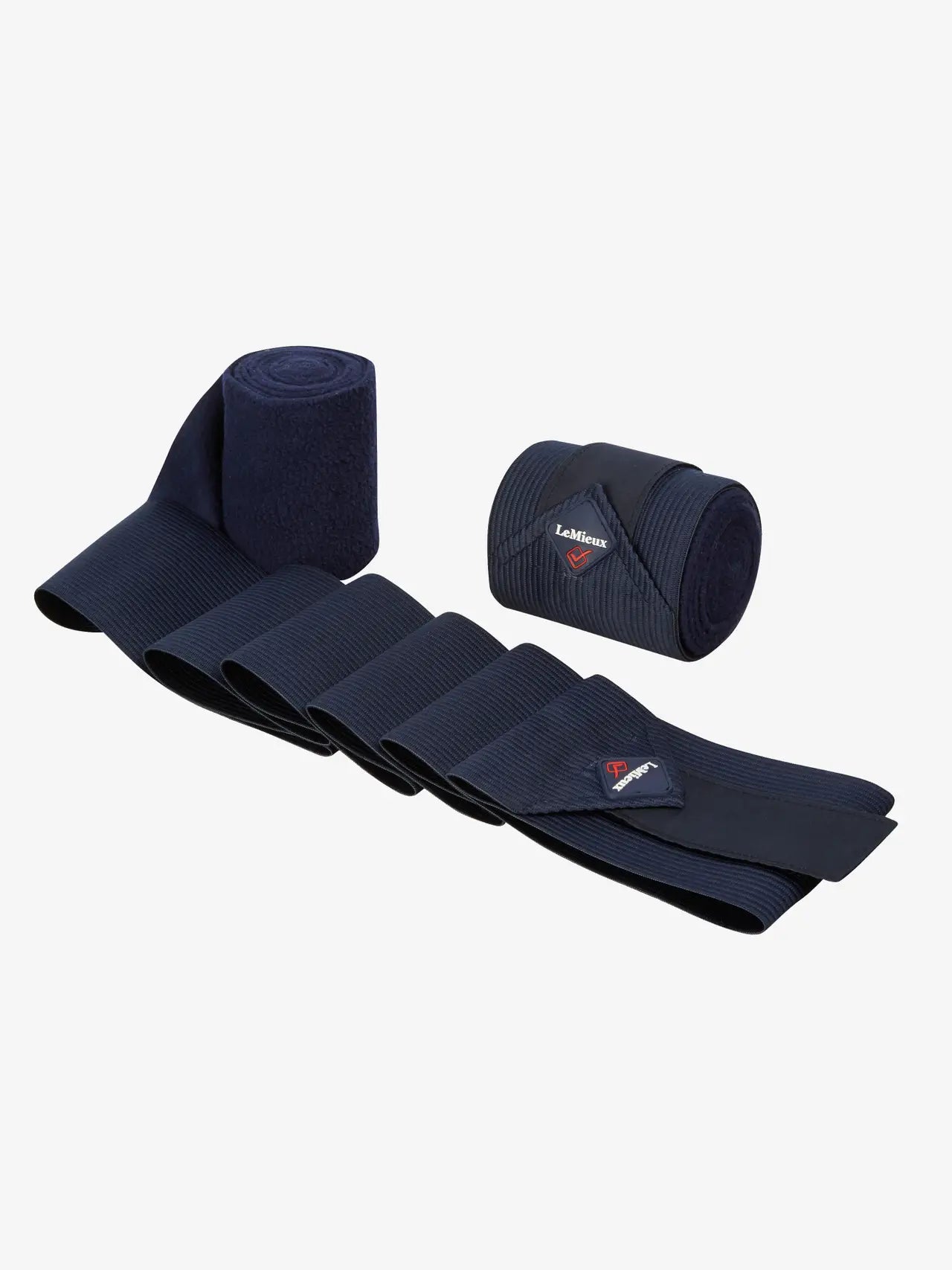 LEMIEUX COMBI BANDAGES (PAIR) NAVY from Equiflair: Horse Leg Wraps, Equestrian Bandages, Leg Protection