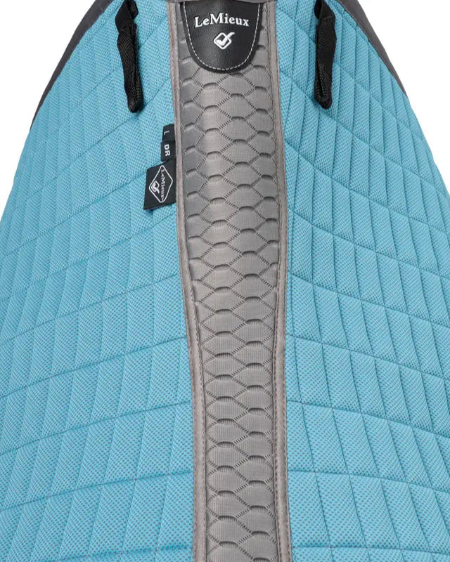 LeMieux Self-Cool Dressage Square Cool Blue