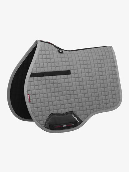 Lemieux Grey Cotton GP Saddle Pad for Horse Riding | High-Quality Equestrian Equipment