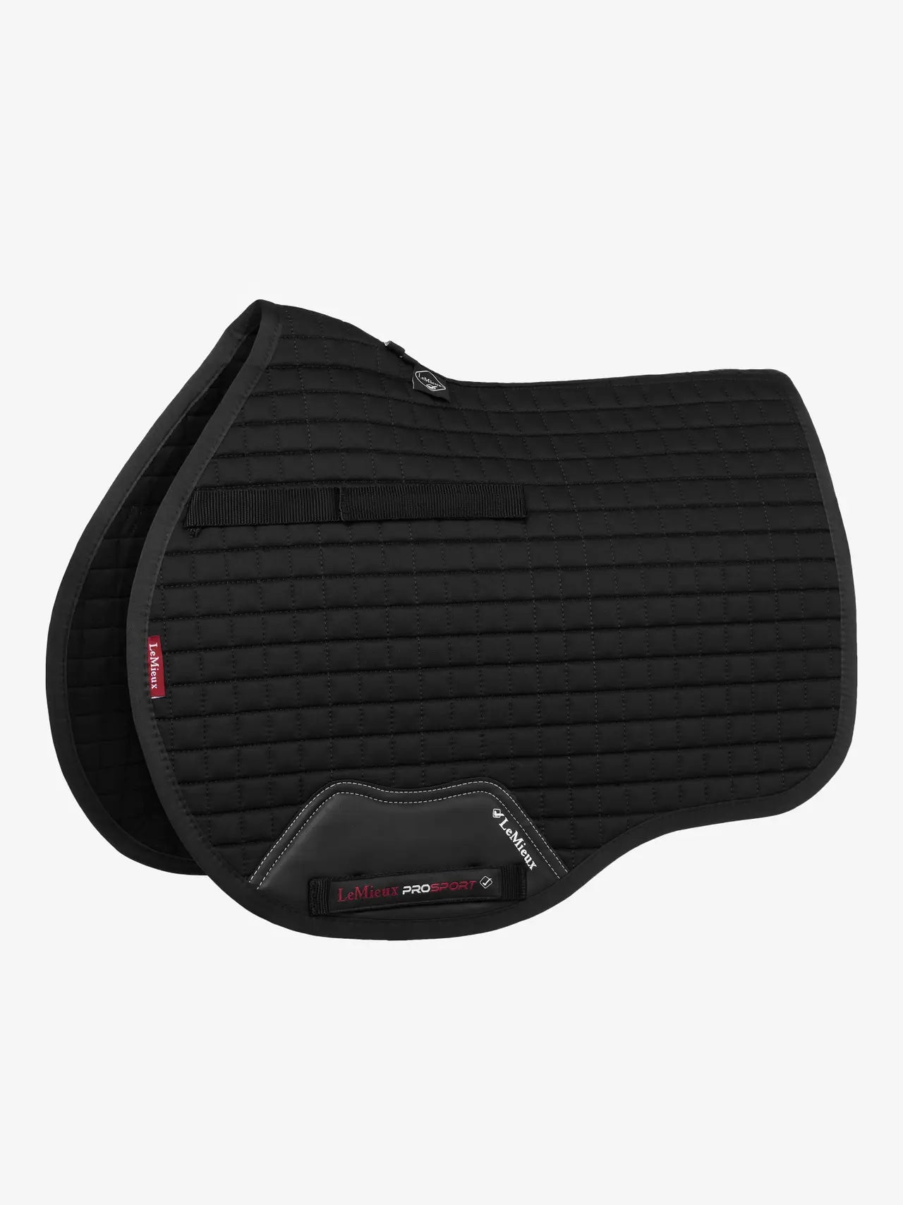 LEMIEUX COTTON GP SQUARE BLACK Saddle Pad Numnah | Equine Equestrian Riding Gear